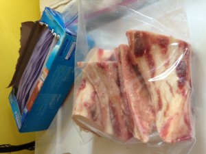 Or raw, meaty rec bones purchased individually.
