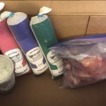 A Satchel Special (White) all boxed up and ready to go. 