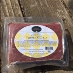 Raw elk at Moe's Meats and Bones