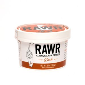 RAWR Cat Food, Duck, Size Options