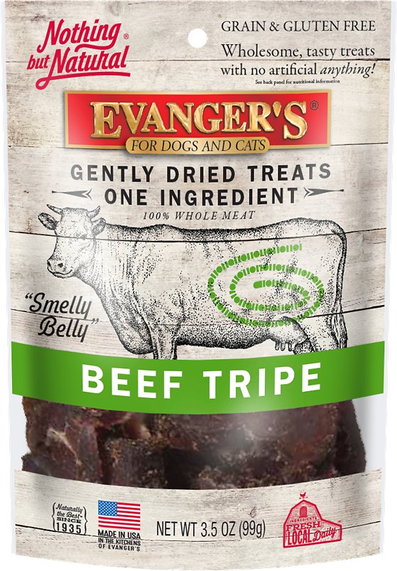 Evanger's Beef Tripe Treats, 3.5 Ounces