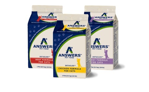 Answers Detailed Cat Food