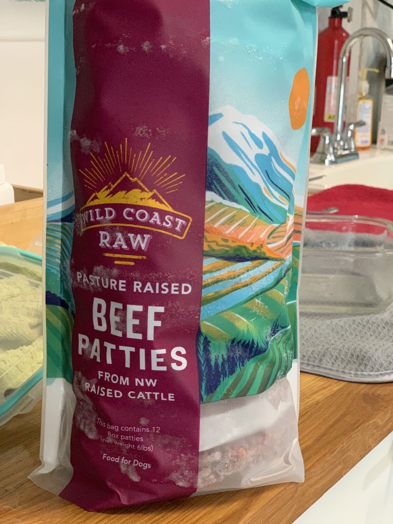 Wild Coast Raw, Raw Meat Beef for Dogs Moe's Meats